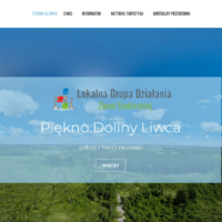 Piękno doliny Liwca – strona internetowa